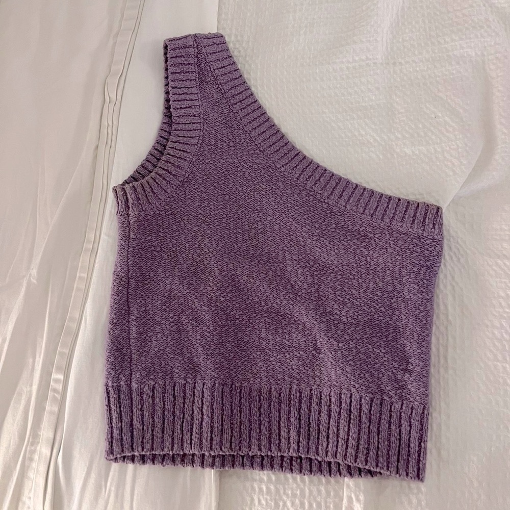 Madewell One-Shoulder Sweater Top
